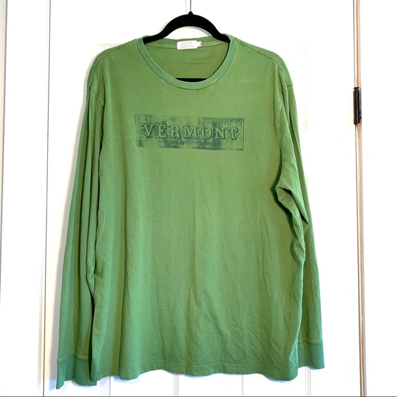 J. Crew Factory Other - J. CREW Vintage Graphics “Vermont” T-shirt Mens XL
